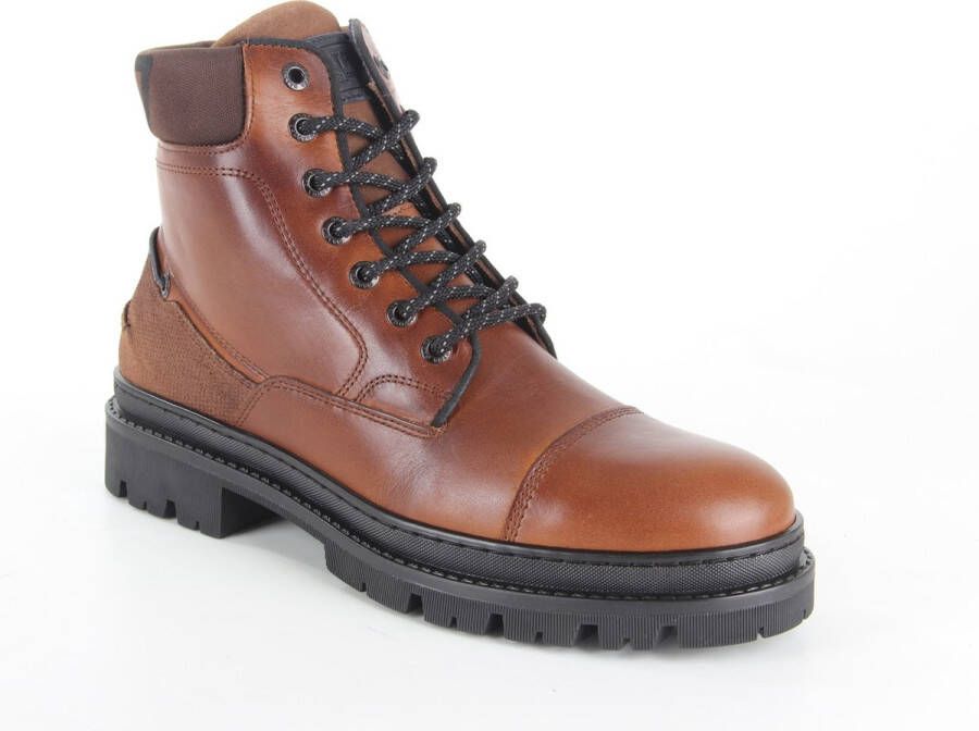 Gaastra Bering Hgh Oil M Veterboots Laarzen Met Veters Heren Cognac