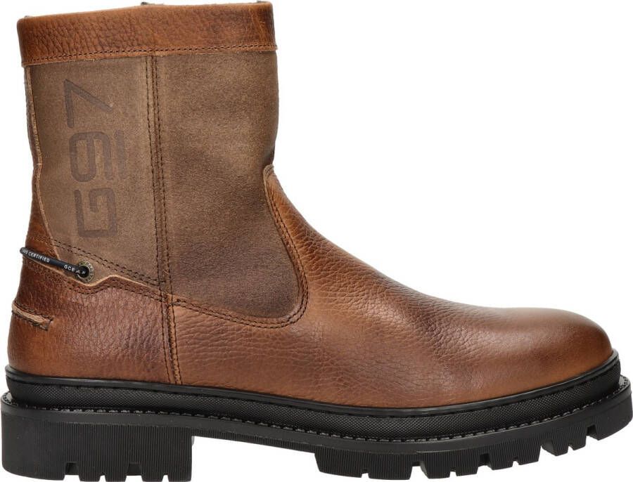 Gaastra Bering Hgh Zip Tmb M Enkelboots Enkellaarsjes Heren Cognac