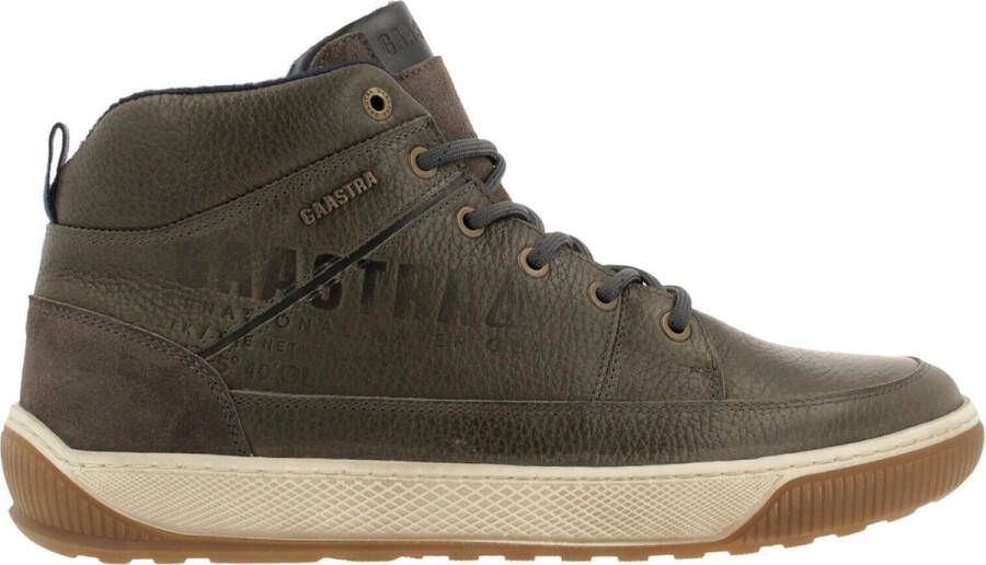 Gaastra Denzel Mid Tmb Hoge sneakers Leren Sneaker Heren Grijs