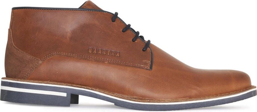 Gaastra Heren Nette schoenen Murray Mid Lea M Cognac Bruin