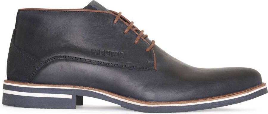 Gaastra Heren Nette schoenen Murray Mid Lea M Navy Blauw