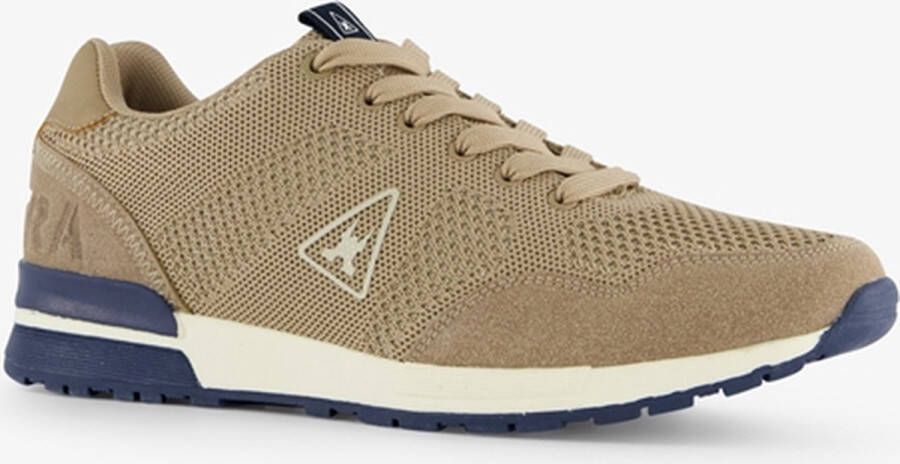 Gaastra heren sneakers beige blauw Uitneembare zool