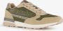 Gaastra heren sneakers beige groen Uitneembare zool - Thumbnail 1