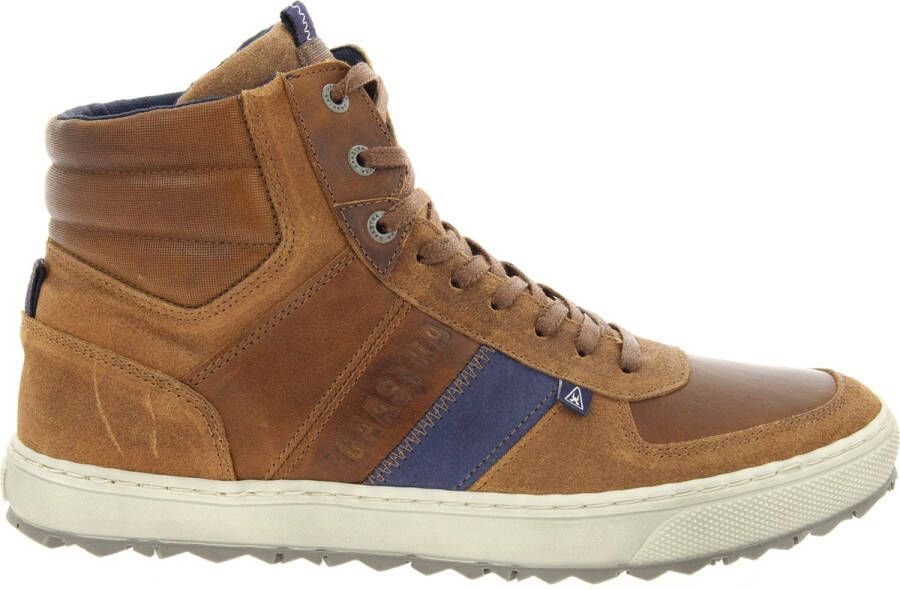 Gaastra Costa High Cognac Sneakers Bruin Heren