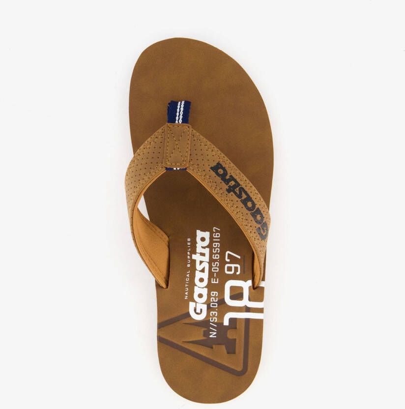 Gaastra heren teenslippers cognac