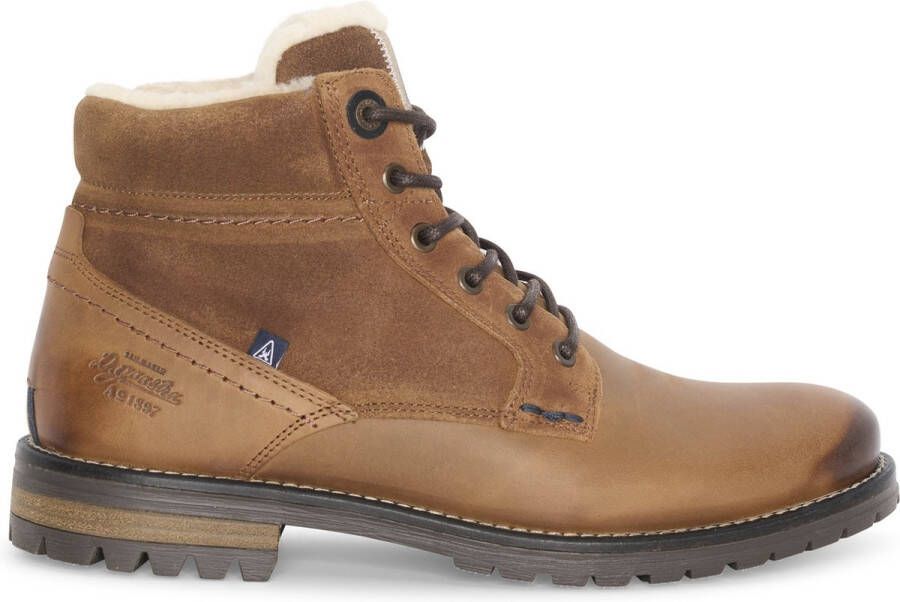 Gaastra Heren Veterschoenen Cardinal Mid Cognac Bruin