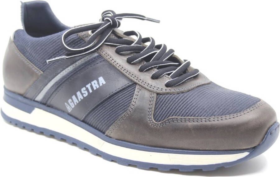 Gaastra Koast Oil Crd M Lage sneakers Leren Sneaker Heren Blauw