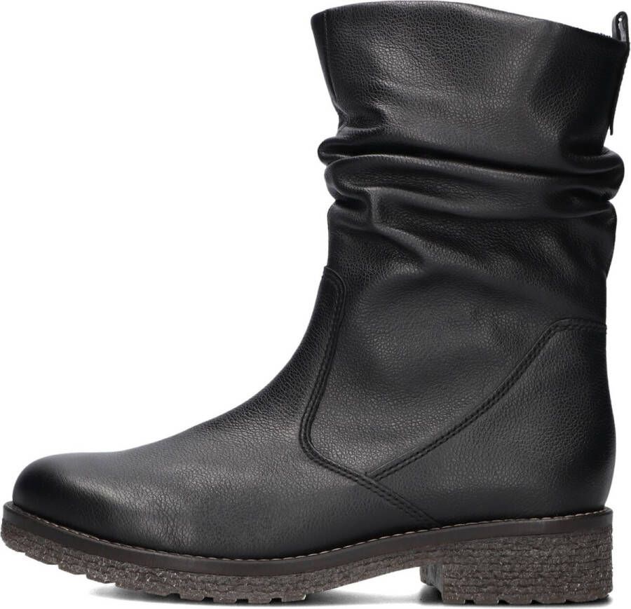 Gabor 013 Enkellaarsjes Enkelboots met rits Dames Zwart