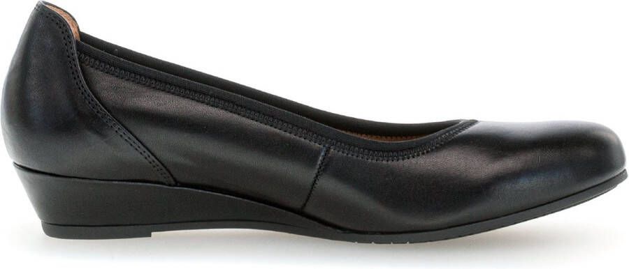 Gabor Pumps Kreta wedge heel half shoe slip-on shoe in comfortable width g (= wide)