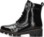 GABOR Veterboots Dames 055 Maat: 38 5 Materiaal: Lakleer Kleur: Zwart - Thumbnail 2