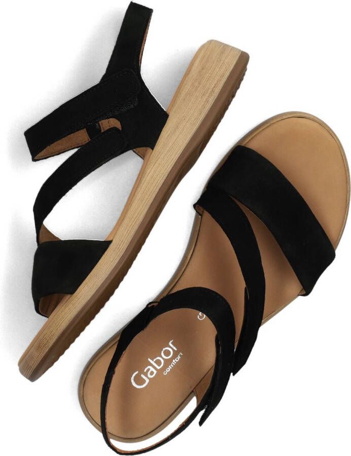 Gabor 063 Sandalen Dames Zwart