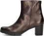 Gabor 071 Enkellaarsjes Enkelboots met rits Dames Bruin - Thumbnail 2