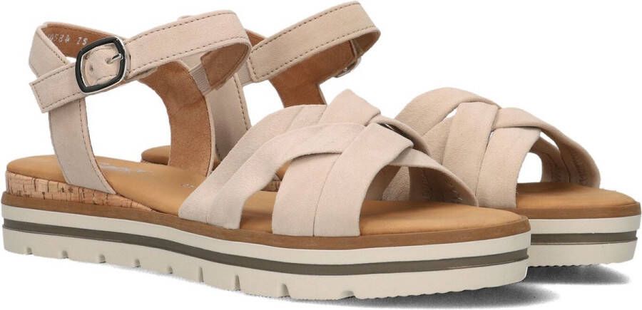 Gabor 083.3 Sandalen Met Sleehak Dames Beige