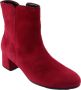 Gabor Enkellaarsjes rood Suede Dames - Thumbnail 1