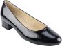 Gabor Zwarte Leren Pumps Moderne Stad Black Dames - Thumbnail 1