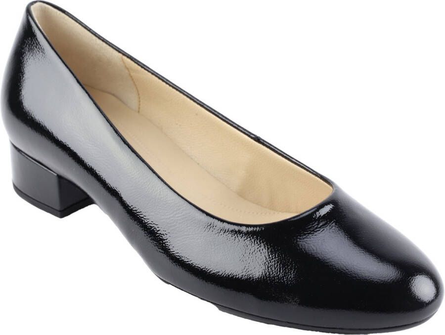 Gabor Zwarte Leren Pumps Moderne Stad Black Dames