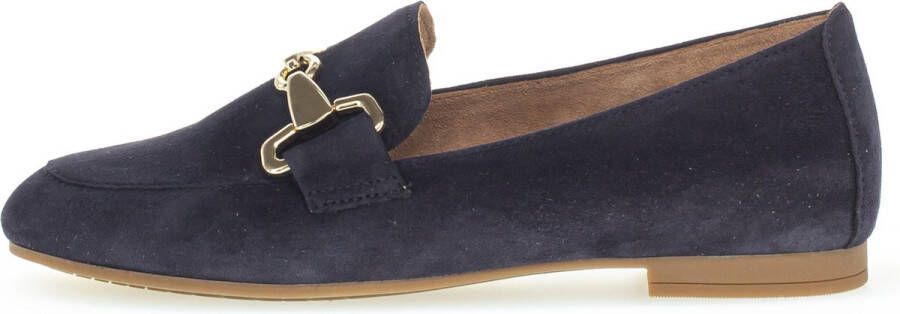 Gabor 211 Loafers Instappers Dames Blauw