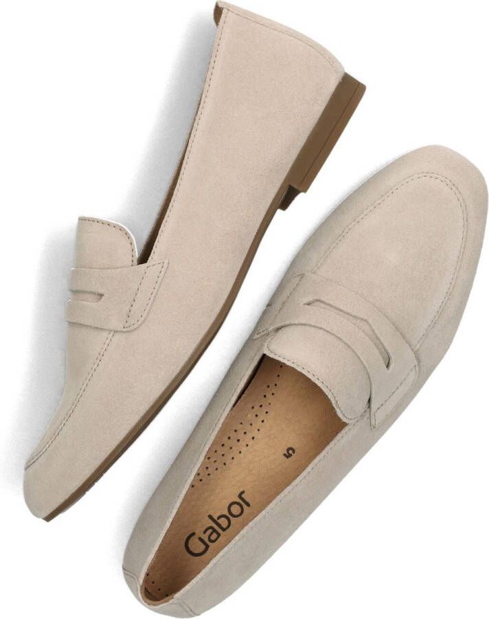 Gabor 213 Loafers Instappers Dames Beige