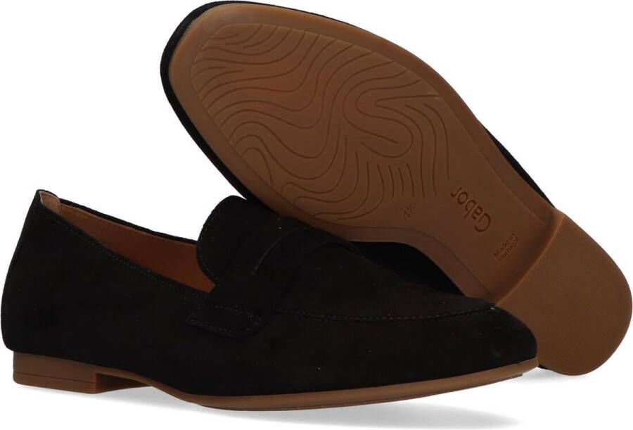 Gabor 213 Loafers Instappers Dames Zwart