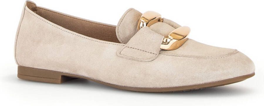 Gabor 215 Loafers Instappers Dames Beige