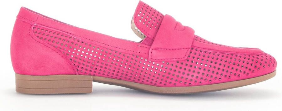 Gabor Geperforeerde Roze Pumps Damesschoenen Pink Dames