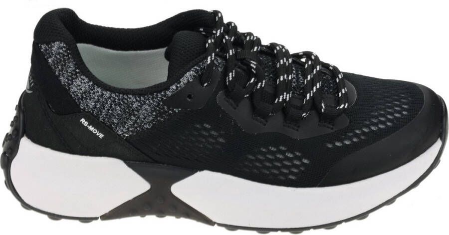 Gabor Flexibele Walking Sneaker Black Dames