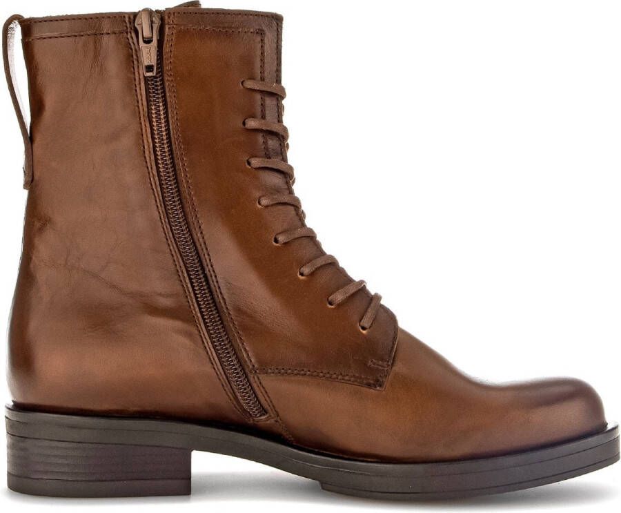 Gabor Klassieke Veterschoenen van Leer Brown Dames