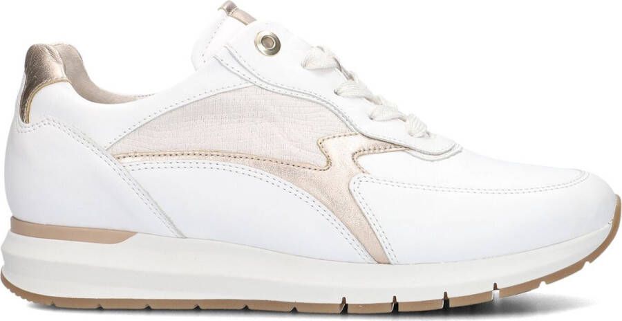 GABOR Lage Sneakers Dames 355 Maat: 37 5 Materiaal: Leer Kleur: Wit