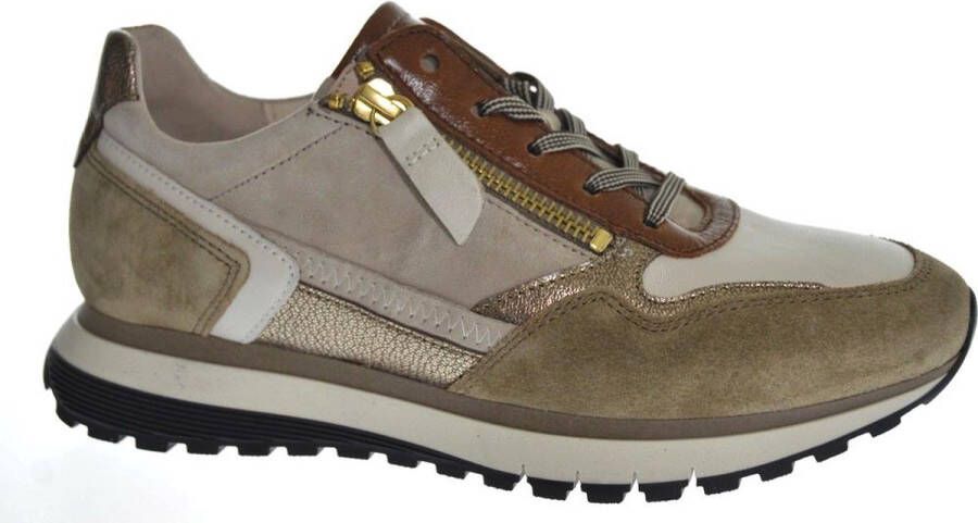 Gabor Trendy dames wandelsneaker Beige Dames