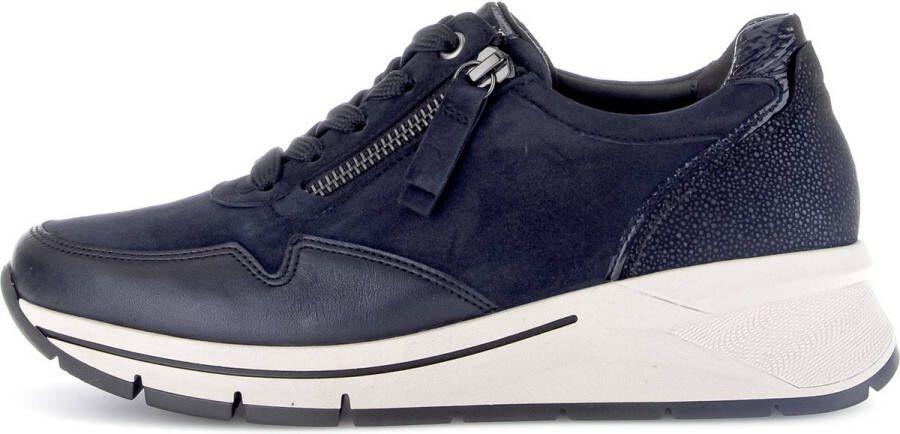 Gabor Dames Sneakers blauw Dames Sneakers blauw