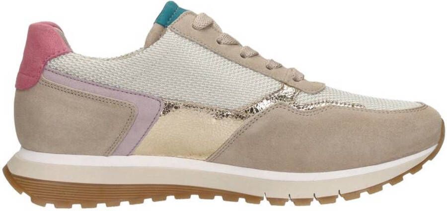 Gabor Witte Lage Mode Sneakers Multicolor Dames