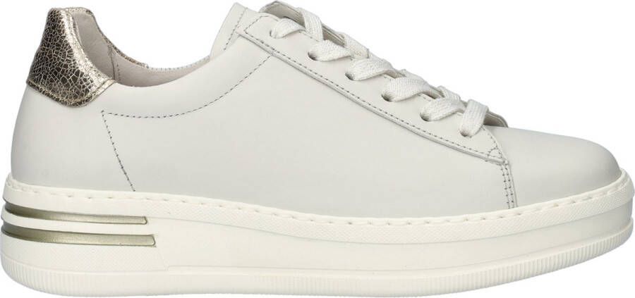 Gabor Lichtgewicht witte sneakers met uitneembaar voetbed White Dames