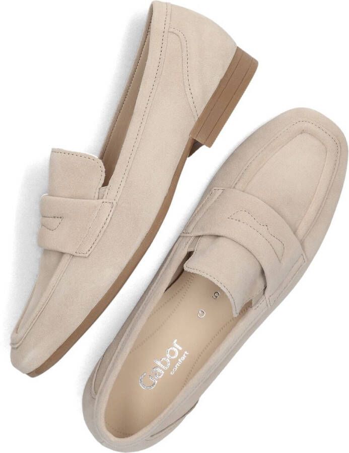 Gabor 424.1 Loafers Instappers Dames Beige