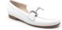 Gabor Witte Loafers van geperst leer White Dames - Thumbnail 1