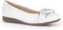 Gabor Witte Leren Ballerina Schoenen White Dames - Thumbnail 1