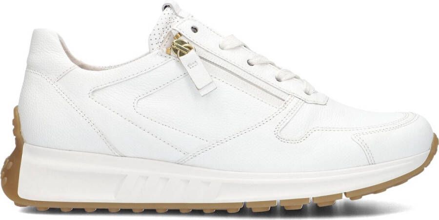 GABOR Lage Sneakers Dames 428.1 Maat: 38 5 Materiaal: Leer Kleur: Wit