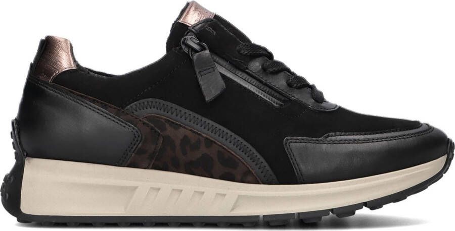 Gabor 428.1 Sneakers Suède Dames Zwart