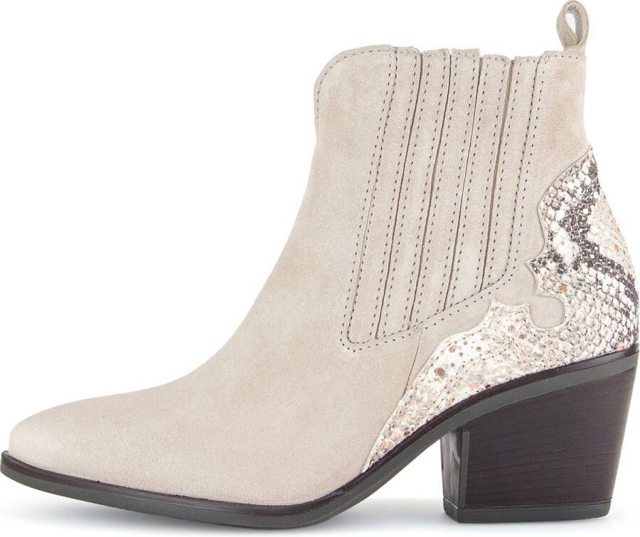 Gabor Cowboylaarzen beige Suede Dames