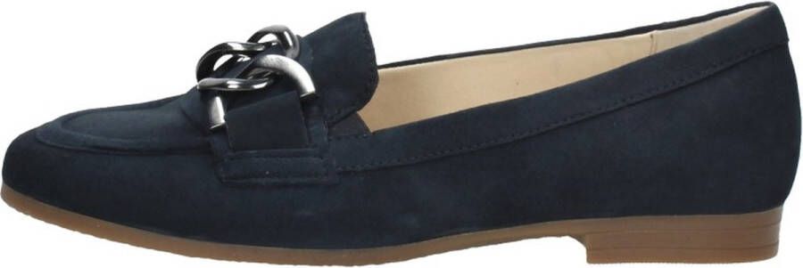 Gabor 434.04 Loafers Instappers Dames Blauw