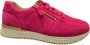 Gabor Velours Leren Roze Sneakers Pink Dames - Thumbnail 1