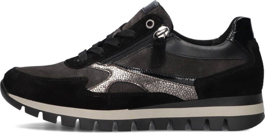 Gabor 437 Sneakers Suède Dames Grijs