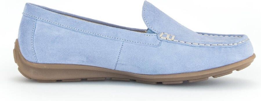 Gabor 440 Mocassins Instappers Dames Blauw