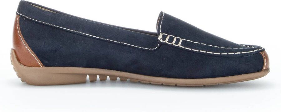 Gabor Damesloafer met optimaal comfort Blue Dames