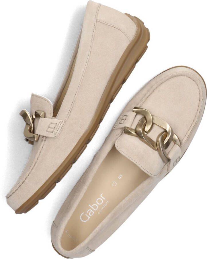 Gabor 444.1 Loafers Instappers Dames Beige