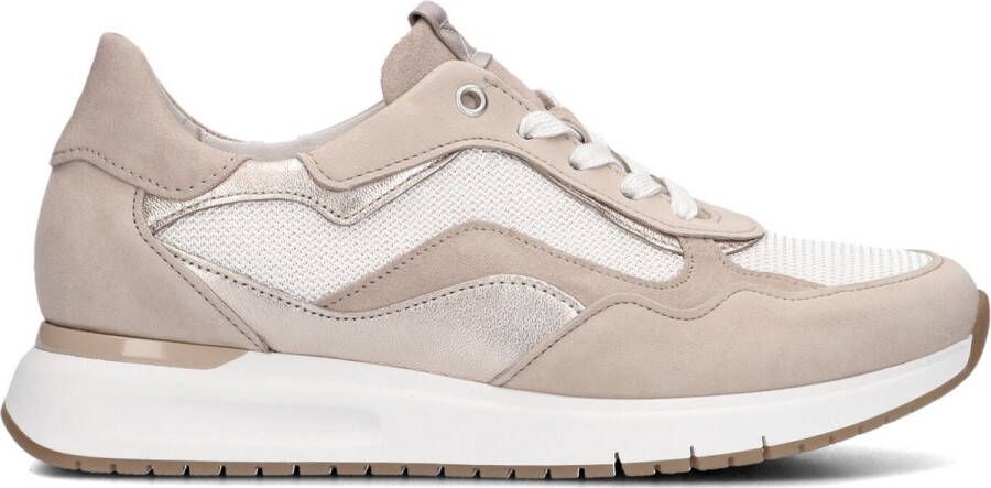 Gabor Lage Sneakers in Beige Suède Beige Dames - Foto 1