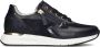 GABOR Lage Sneakers Dames 448 Maat: 37 Materiaal: Leer Kleur: Blauw - Thumbnail 1