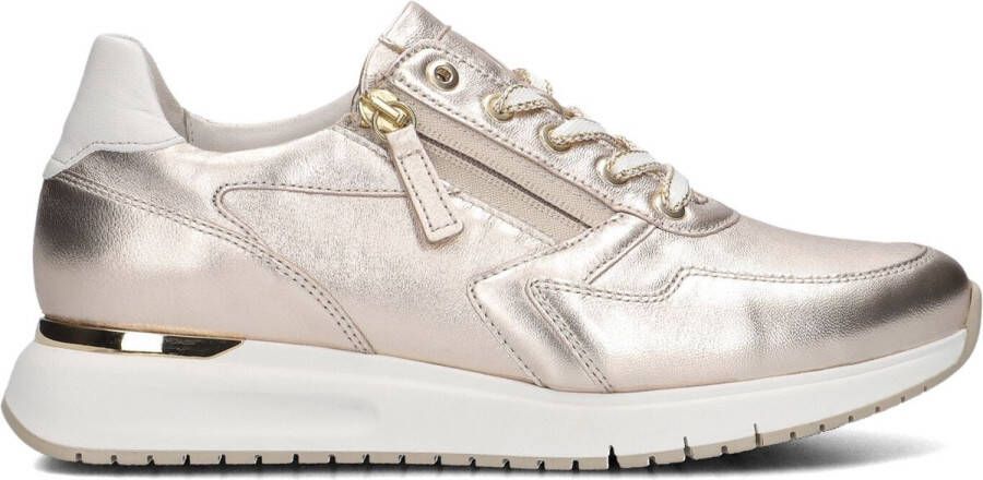 GABOR Lage Sneakers Dames 448 Maat: 35 5 Materiaal: Leer Kleur: Goud