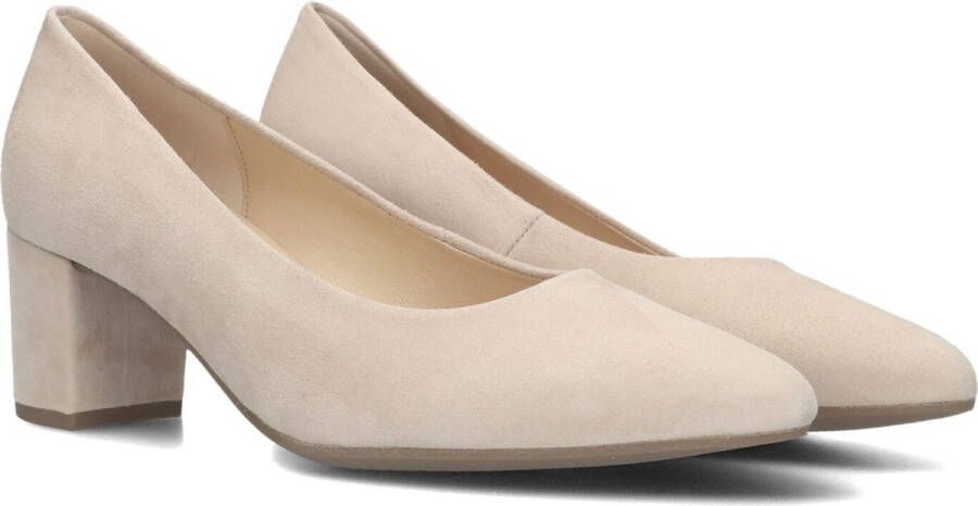 GABOR Pumps Dames 450 Maat: 38 Materiaal: Suède Kleur: Beige