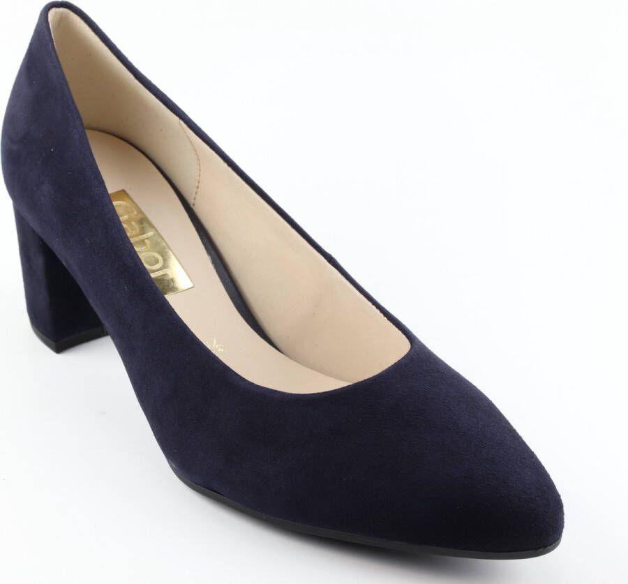 Gabor 450 Pumps High Heels Schoenen Hoge Hak Dames Blauw