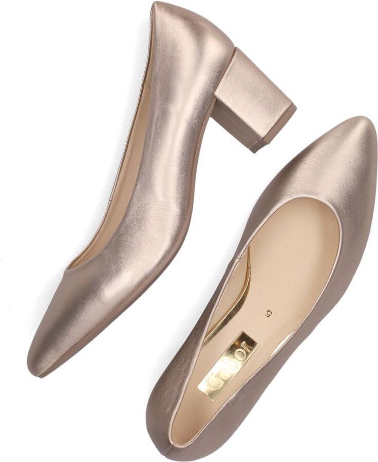 Gabor 450 Pumps High Heels Schoenen Hoge Hak Dames Goud